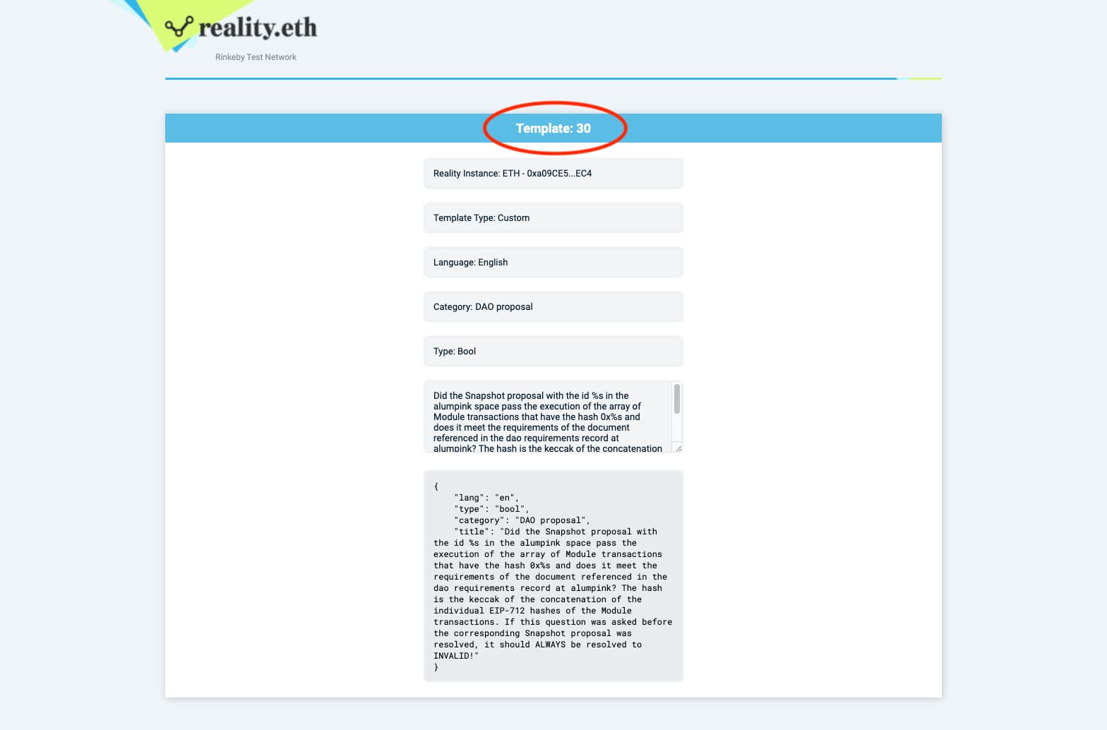 Reality Module Interface 2