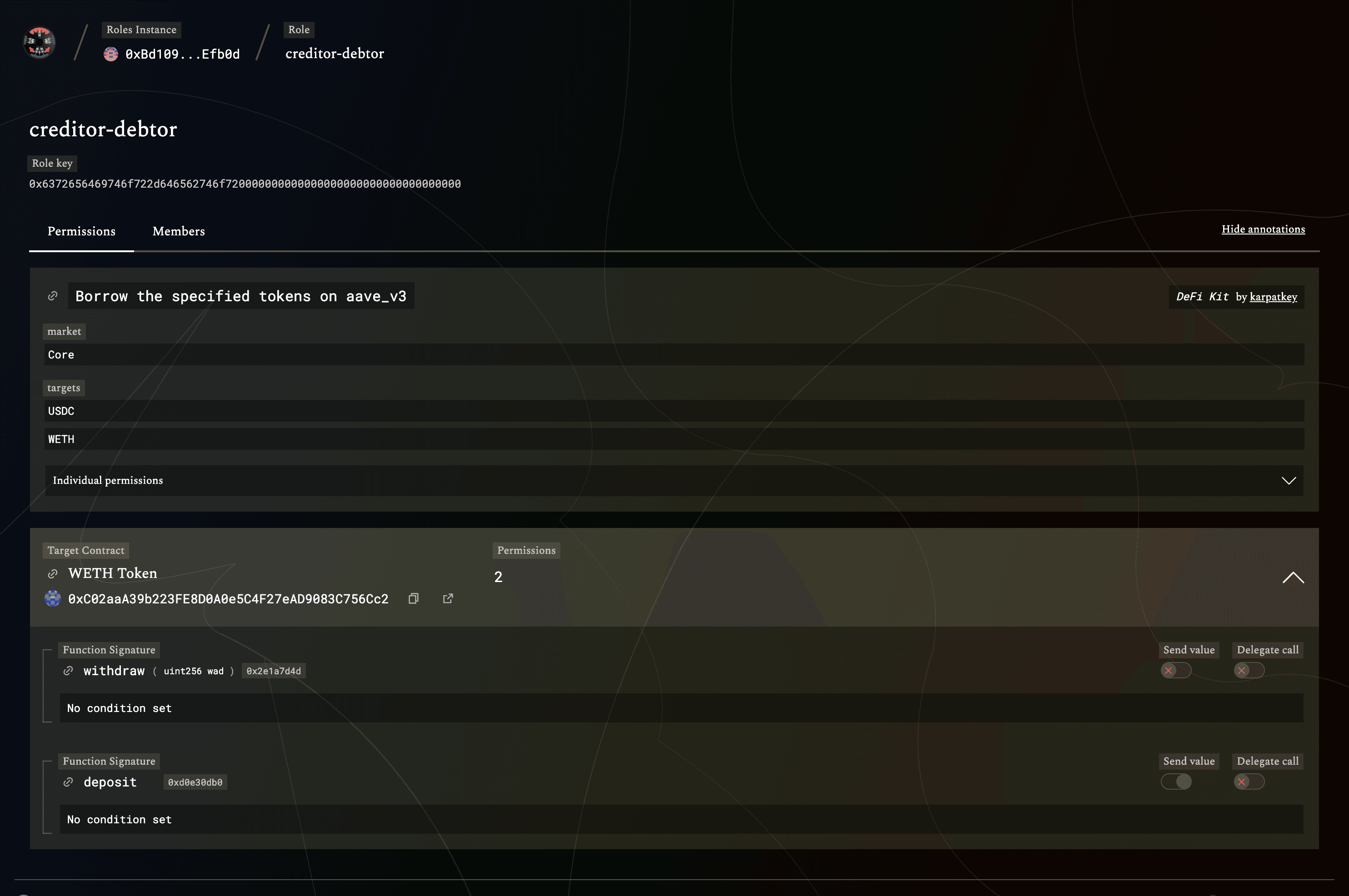 Pilot Extension Interface 4