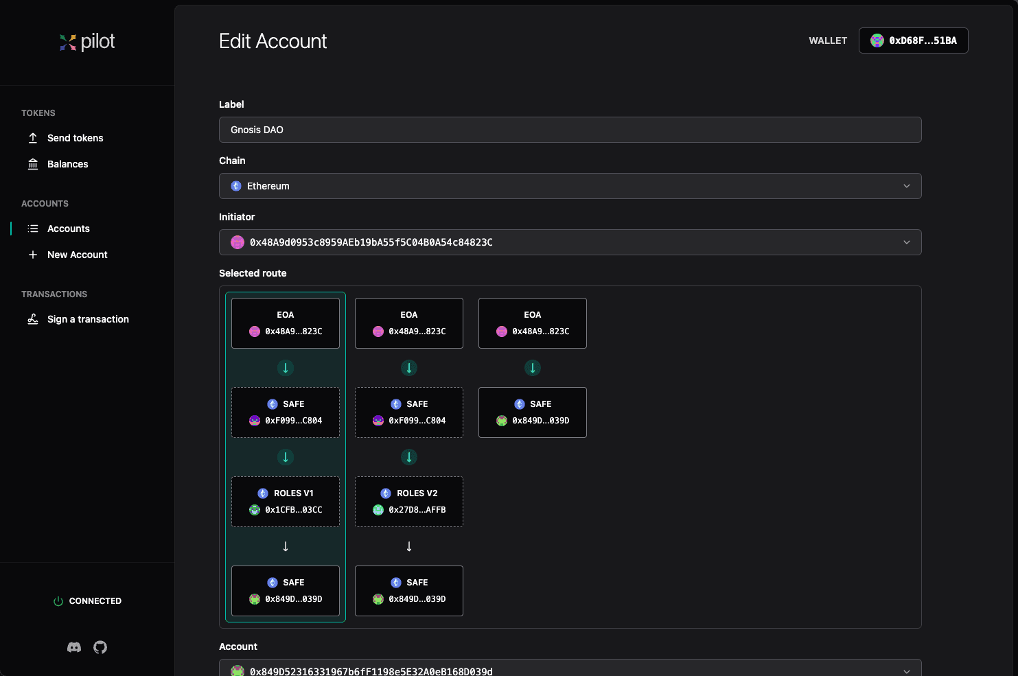 Pilot Extension Interface 2